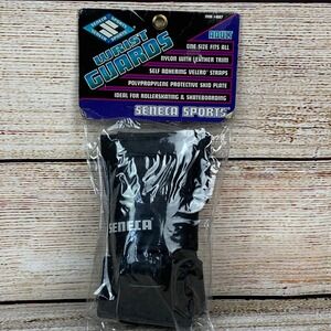Seneca Sports Adult Wrist Guards Black One Size Fits Rollerskating Skateboarding